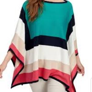 RAFAELLA COZY SWEATER PONCHO